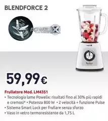 Moulinex - Blendforce 2 Frullatore Mod. LM4351 Moulinex - Blendforce 2 Frullatore Mod. LM4351