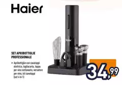 Haier - Set Apribottiglie Professionale Haier - Set Apribottiglie Professionale