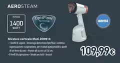 Rowenta - Aerosteam Stiratore Verticale Mod. DR9814 Rowenta - Aerosteam Stiratore Verticale Mod. DR9814