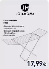 Joia Home - Stendi Biancheria Tevere Joia Home - Stendi Biancheria Tevere