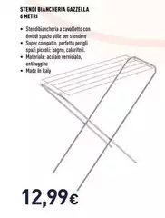 Colombo - Stendi Biancheria Gazzella 6 Metri Colombo - Stendi Biancheria Gazzella 6 Metri