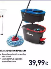 Vileda - H2PRO Spin Mop Sistema Vileda - H2PRO Spin Mop Sistema