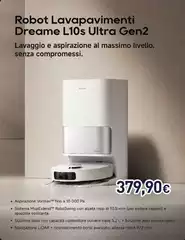 Dreame - L10S Ultra 3,35 L Sacchetto Per La Polvere Bianco Dreame - L10S Ultra 3,35 L Sacchetto Per La Polvere Bianco