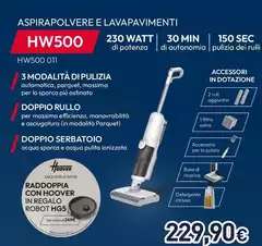 Hoover - Aspirapolvere E Lavapavimenti HW500 011 Hoover - Aspirapolvere E Lavapavimenti HW500 011