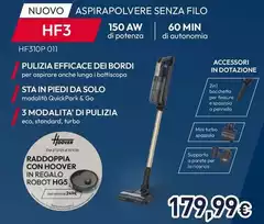 Hoover - Aspirapolvere Senza Filo HF310P 011 Hoover - Aspirapolvere Senza Filo HF310P 011