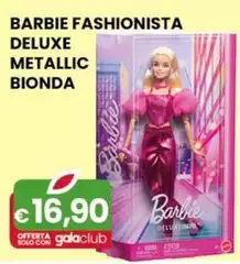Mattel - Barbie Fashionista Deluxe Metallic Bionda