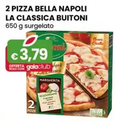 Buitoni - 2 Pizza Bella Napoli La Classica 650 G Surgelato Buitoni - 2 Pizza Bella Napoli La Classica 650 G Surgelato