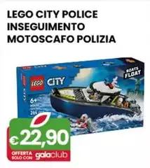 Lego - City Police Inseguimento Motoscafo Polizia Lego - City Police Inseguimento Motoscafo Polizia