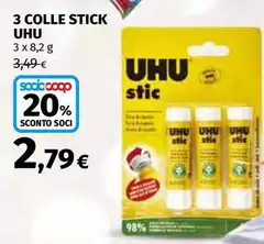 Uhu - 3 Colle Stick
