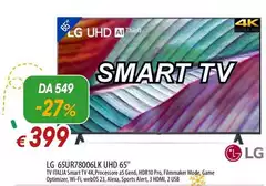 LG - 65UR78006LK Uhd 65" LG - 65UR78006LK Uhd 65"