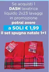 Dash - Lavatrice Liquido 2x23 Lavaggi In Promozione Potrai Avere Dash - Lavatrice Liquido 2x23 Lavaggi In Promozione Potrai Avere