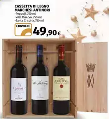 Antinori - Cassetta Di Legno Marchesi Antinori - Cassetta Di Legno Marchesi