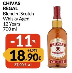 Chivas Regal - Blended Scotch Whisky Aged 12 Years