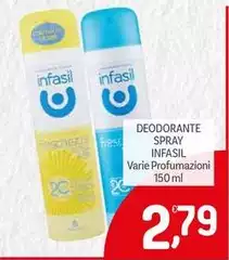 Infasil - Deodorante Spray Infasil - Deodorante Spray