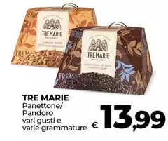Tre Marie - Panettone Tre Marie - Panettone