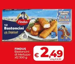 Findus - Bastoncini Di Merluzzo Findus - Bastoncini Di Merluzzo