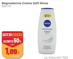 Nivea - Bagnodoccia Creme Soft Nivea - Bagnodoccia Creme Soft