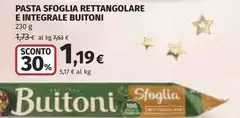 Buitoni - Pasta Sfoglia Rettangolare E Integrale Buitoni - Pasta Sfoglia Rettangolare E Integrale