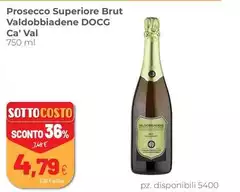 Ca' val - Prosecco Superiore Brut Valdobbiadene DOCG Ca' val - Prosecco Superiore Brut Valdobbiadene DOCG