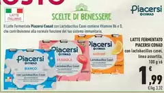 Benessere - Latte Fermentato Piacersi Benessere - Latte Fermentato Piacersi