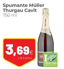 Cavit - Spumante Müller Thurgau Cavit - Spumante Müller Thurgau