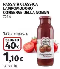 Le Conserve della Nonna - Passata Classica Lampomodoro Le Conserve della Nonna - Passata Classica Lampomodoro