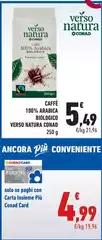 Verso Natura - Caffe 100% Arabica Biologico