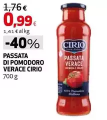 Cirio - Passata Di Pomodoro Verace