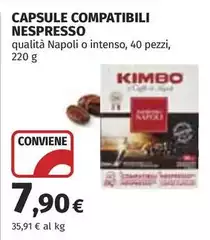 Kimbo - Capsule Compatibili Nespresso Kimbo - Capsule Compatibili Nespresso