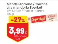 Sperlari - Torrone Alla Mandorla Sperlari - Torrone Alla Mandorla