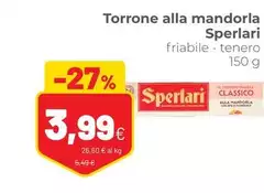 Sperlari - Torrone Alla Mandorla Sperlari - Torrone Alla Mandorla