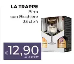 La Trappe - Birra Con Bicchiere La Trappe - Birra Con Bicchiere