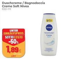 Nivea - Duschcreme / Bagnodoccia Creme Soft