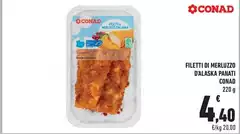 Conad - Filetti Di Merluzzo D'Alaska Panati Conad - Filetti Di Merluzzo D'Alaska Panati