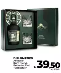 Diplomatico - Astuccio Rum Riserva Exclusiva Diplomatico - Astuccio Rum Riserva Exclusiva