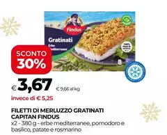 Findus - Filetti Di Merluzzo Gratinati