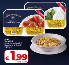 Fini - Tortellini Prosciutto Crudo/ Ricotta E Spinaci Fini - Tortellini Prosciutto Crudo/ Ricotta E Spinaci