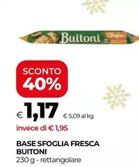 Buitoni - Base Sfoglia Fresca Buitoni - Base Sfoglia Fresca