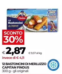 Findus - 12 Bastoncini Di Merluzzo Findus - 12 Bastoncini Di Merluzzo