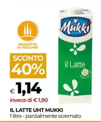 Mukki - Il Latte UHT Mukki - Il Latte UHT
