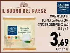 Campana - Mozzarella Di Bufala DOP Sapori&Dintorni Campana - Mozzarella Di Bufala DOP Sapori&Dintorni