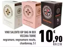 Vecchia torre - Vino Salento IGP Bag In Box