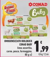 Bassi - Omogeneizzato Biologico Baby Bassi - Omogeneizzato Biologico Baby