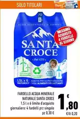 Santa croce - Fardello Acqua Minerale Naturale Santa croce - Fardello Acqua Minerale Naturale