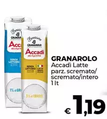 Granarolo - Accadi Latte Parz. Scremato Granarolo - Accadi Latte Parz. Scremato
