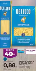 De Cecco - Pasta Di Semola Di Grano Duro De Cecco - Pasta Di Semola Di Grano Duro