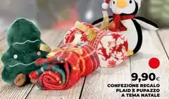 Confezione Regalo Plaid E Pupazzo A Tema Natale Confezione Regalo Plaid E Pupazzo A Tema Natale