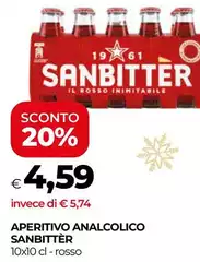 Sanbitter - Aperitivo Analcolico Sanbitter - Aperitivo Analcolico