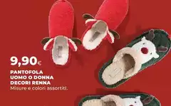Renna - Pantofola Uomo O Donna Renna - Pantofola Uomo O Donna