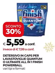 Finish - Detersivo In Caps Per Lavastoviglie Quantum O Ultimate All In 1 Powerball Finish - Detersivo In Caps Per Lavastoviglie Quantum O Ultimate All In 1 Powerball
